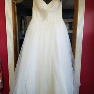 Wedding Dress  by David's Bridal